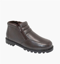 Leather Thermal Lined Twin Zip Boot Standard Fit - MJ818
